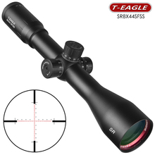 T-Eagle SR 8X44 SFSS Optics Sights Illuminated Red Glass Etched Reticle with Windage Lock Reset Rifle Scope Tactical Riflescope 2024 - buy cheap