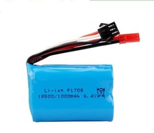 A303 A313 A323 A333 A343 L959 high speed RC truck spare parts 6.4V 1000mAh Li-ion battery 2024 - buy cheap