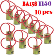 10pcs/lot 1156 S25 P21W 1073 1141 7506 BA15s Light Bulb Socket Holder Wire Harness 2024 - buy cheap
