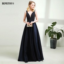 Sexy Backless Long Evening Dress Vestido De Festa 2021 Pearls Top New Prom Dresses Hot Sale 2024 - buy cheap