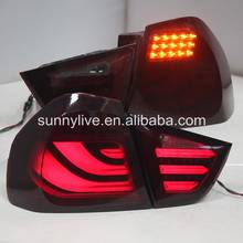 2009-2012 E90 320i 323i 325 330 335 светодиодный задний светильник темно-красного цвета 2024 - купить недорого