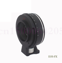 Adaptador de montagem de abertura ajustável anel terno para canon ef montagem lente para fujifilm X-Pro1 e1 pro adaptador + com tripé 2024 - compre barato