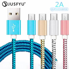 Nylon USB Cable Type C Micro USB Cable for Samsung Xiaomi Huawei LG,Fast Charging USB Cable for iPhone 8 7 6 6S Plus 0.5cm Cable 2024 - buy cheap