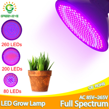 Lámpara LED E27 de cultivo, espectro completo, 3W, 4W, 10W, 15W, luz AC86-265V para planta de interior, IR, UV, flores, vegetales, plantas 2024 - compra barato