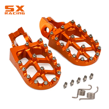 CNC Foot Pegs Footpeg Pedals Rest For KTM SX XC XCW SXF XCF EXC EXCF 125 150 250 300 350 450 500 2016 2017 2018 2019 2020 2021 2024 - buy cheap