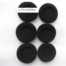 Linhuipad Free shipping 60mm replacement headset ear cushion foam ear pads 10pcs/lot 2024 - buy cheap