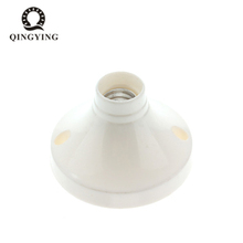 1pcs E14 Lamp Holder 63mm Diameter White Plastic High Quality Test Holder E14 Base Socket for Halogen CFL LED Home Lighting 2024 - buy cheap