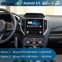 Radio con GPS para coche, Radio con Android 9,0, 8 pulgadas, pantalla IPS, Octa Core, 4GB RAM + 64GB ROM, DVD, estéreo, Adas, para Subaru Impreza XV, DSP, CarPlay, Parrot, BT 2024 - compra barato