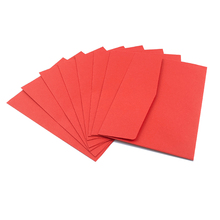10pcs/lot Red Multifunction Business Gift Card Envelopes Blank DIY Paper For Wedding Birthday Party Invitation Decoration 2024 - buy cheap
