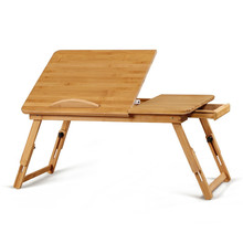 Simple Computer Desks Laptop Desks College Student Lazy Tables Learning Desk High Quality Bamboo Folding Tables Office Furniture 2024 - buy cheap