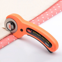 45mm Sewing Fabric Leather Quilting Replace Scrapbooking Contour Rotary Cutter Round Cutting Knife Scissors with Can Spare Blade 2024 - buy cheap