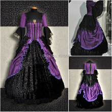 Victorian Corset Gothic/Civil War Southern Belle Ball Gown Dress Halloween dresses US 4-16 R-384 2024 - buy cheap