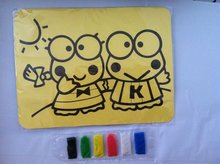 100pcs/lot,diy toys, Color Sand painting set kit for children  21*15cm mixed designs 2024 - buy cheap