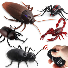 Infrared Remote Control Cockroach Simulation Animal Spider Prank RC Kids Toy Gift High shipping, Creepy spider, > 6 years old, cockroach, spider, ant, 2024 - buy cheap