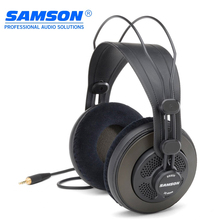 Original Samson SR850 monitoring HIFI headset Semi-Open-Back Headphones for Studio,PC recording K song game,with retail box 2024 - buy cheap