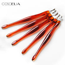 5pc Stainless Steel Cuticle Pusher Nail Art Fork Manicure Tool For Trim Dead Skin Fork Nipper Pusher Trimmer Cuticle Remover 2024 - buy cheap