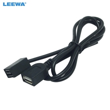 FEELDO-Cable auxiliar de extensión de Puerto hembra para coche, conector USB para Honda Civic/Accord/Mitsubishi Lancer CA2277 # Odyssey, 30 Uds. 2024 - compra barato