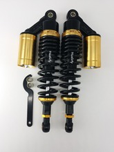 Universal new 310mm  Motorcycle 7mm spring Air Shock Absorber Rear Suspension For Yamaha Motor Scooter ATV Quad Gold&Black 2024 - buy cheap