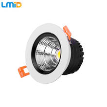 Lmid 5W 7W LED Downlight COB Spot LED Celling Recessed Lights AC110V 220V Dimmable Lamps For Home Bathroom Illumination Bulbs 2024 - buy cheap