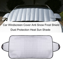 Practical Car Windscreen Cover Anti Ice Snow Frost Shield Dust Protection Heat Sun Shade Ideally for Front Car Windshield Hot 2024 - buy cheap