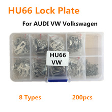 200PCS HU66 Car Lock Reed Locking Plate For Audi Volkswagen Car Lock Reed Locksmith Repair Accessories 8 models 2024 - buy cheap