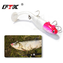 FTK Soft Fishing Lure 10g/14g/21g/28g 8colors Bass Lure Bait  Jigging Lure Sinking Fishing Tackle 2024 - buy cheap