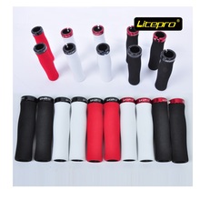 Litepro Bike Grips Ultralight Bicycle Handlebar Grip Sponge Grip 74g Black Red White For MTB Road Bicycle Folding Bike Parts 2024 - buy cheap