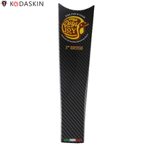 Наклейки на бак KODASKIN 3D наклейки на бак Углеродные черные протекторы для DUCATI SCRAMBLER Sixty2 Cafe Racer ABS 2024 - купить недорого