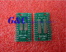 5 шт. TSSOP28 SSOP28 к DIP28 Pinboard SMD для DIP-адаптера 0,65/1,27 мм 2024 - купить недорого
