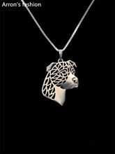 American Staffordshire Terrier jewelry pendant women statement necklace men 2024 - buy cheap