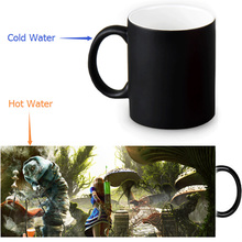 Alice in Wonderland Heat Reveal Mug color change coffee Mug 12 OZ/350ml sensitive Magic  mugs 2024 - buy cheap