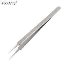 FIXFANS 16cm Long Stainless Steel Ultra Precision Pointed Tweezers Forceps for Electronic Mobile Phone Computer PCB Repair Tools 2024 - buy cheap