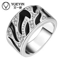 Оптовая продажа, обручальные кольца с серебряным покрытием для женщин, отличное предложение для девушки, серебряное кольцо 2024 - купить недорого