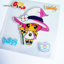 PANFELOU Hat the witch Transparent Silicone Rubber Clear Stamps cartoon for Scrapbooking/DIY Easter wedding album 2024 - buy cheap