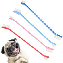 Escova de dentes higiênica para animais de estimação, duas pontas, dupla face, para cuidados com os dentes de cães e gatos, 2016 2024 - compre barato