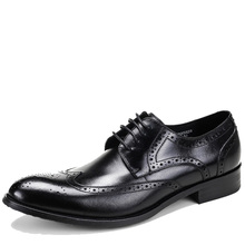 Мужские официальные Туфли-броги из натуральной кожи ручной работы, дизайнерские туфли-оксфорды, официальная обувь, 2019 2024 - купить недорого