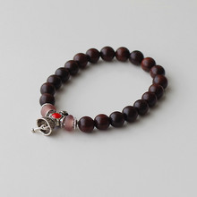 Tibetan Buddhist Ritual Vajra Mala Bracelet for Women Men Rosewood Beads Strand Charm Chakra Lucky Prayer Mala Bracelet 2024 - buy cheap