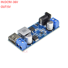 5A DC-DC 9V 12V 24V TO 5V step-down Voltage regulator power supply module board Buck Converter with usb out for phone Charging 2024 - buy cheap