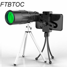 10x40 Monocular High-definition Telescope Night Vision Outdoor Sniper Hunting Camping Spyglass With Aluminum Tripod For Tourism 2024 - buy cheap