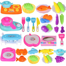 Juego de cocina de juguete para niños, utensilios de cocina para cocinar, juguetes educativos para niños, regalo, 1 Set 2024 - compra barato
