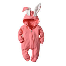 Tem Doger 2019 New Spring Baby Rompers Cute Cartoon Rabbit Jumpsuit Infant Girl Boy Jumpers Bebes Unisex Outfits Playsuit Cloth 2024 - buy cheap