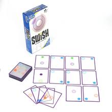 Логическая игра Swish-Веселая прозрачная развивающая карточная игра, Логические игры для детей, игральные карты, настольные игры, игрушки для детей 2024 - купить недорого