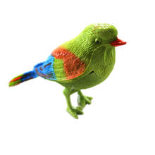 New 1pcs Plastic Sound Voice Control Activate Chirping Singing Bird Funny Toy Gift for children 2024 - buy cheap