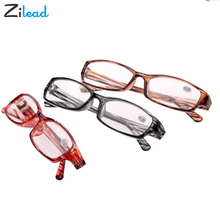 Zilead-gafas de lectura clásicas e irrompibles para hombres y mujeres, anteojos Retro de plástico con marco pequeño para presbicia, antifatiga, para Padres 2024 - compra barato