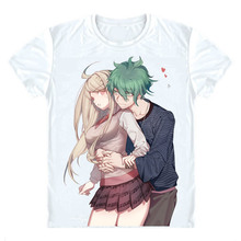 Danganronpa-camisetas de Harmony de varios estilos, camisas de manga corta, líder superior, Kokichi, Oma, kaade, Akamatsu, Cosplay, V3 2024 - compra barato