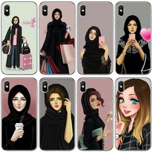Мусульманские исламские глаза, арабский хиджаб для девочек, мягкий силиконовый чехол для телефона iPhone 6 6plus 7 8plus 5 5S 5C SE X XS XR XS Max 2024 - купить недорого