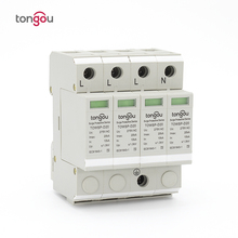 SPD 3P N 4P 10KA~20KA D ~275VAC House Surge Protector Protection Protective Low-voltage Arrester Device 2024 - buy cheap