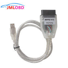 ECU Programmer SMPS MPPS V13.02 V13 K CAN Flasher Chip Tuning Remap OBD2 MPPS V13.02 Diagnostic Cable With Multi-Language 2024 - buy cheap