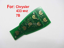 Free shipping, Wholesale smart key board 433 MHZ (available 2-7 button) for Chrysler es85001 2024 - buy cheap