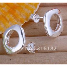Wholesale fashion jewelry Earrings ,  M925 Silver color earrings  . Nice Jewelry. Good Quality   E16 2024 - buy cheap
